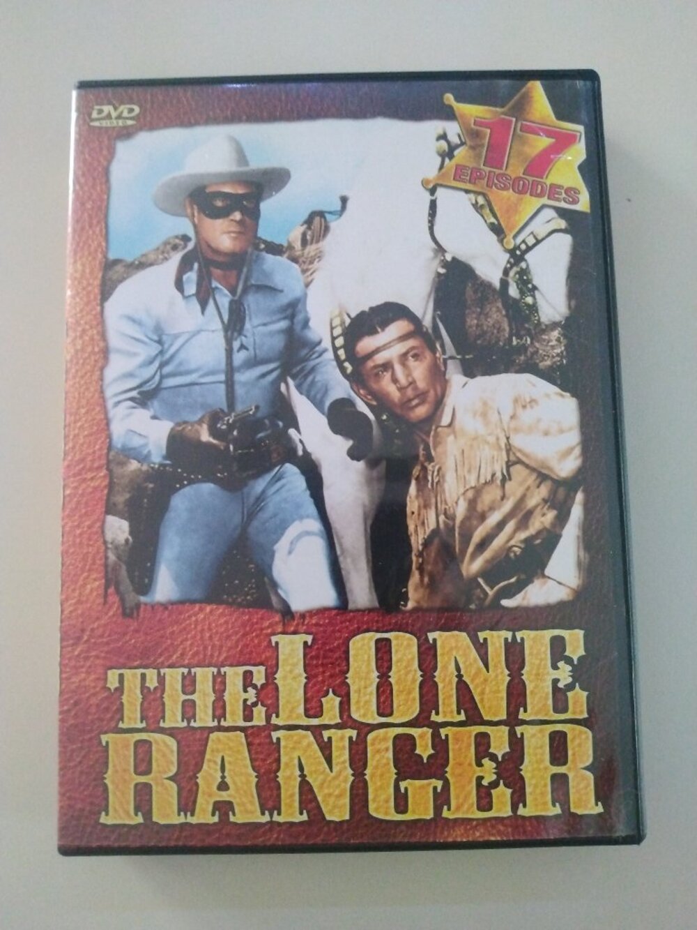 The Lone Ranger 17 episode DVD Series 1949-1957